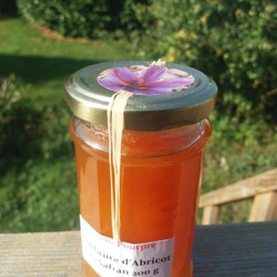 Confiture d'abricot au Safran