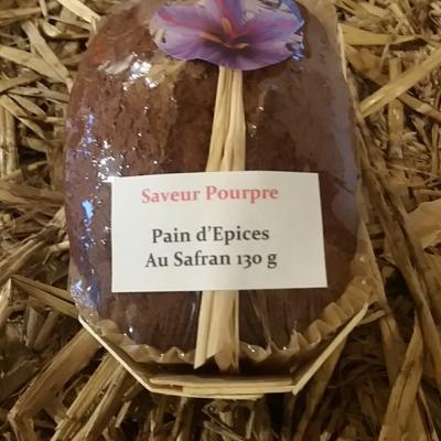 Pain d'épices au Safran 130 g